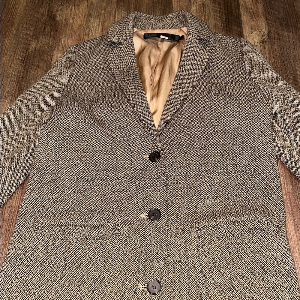 Jenni Kayne Beige Pea Hyde Coat Wool Blend size XS - Picture 2 of 9